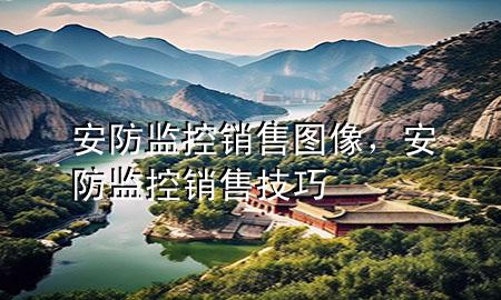 安防监控销售图像，安防监控销售技巧