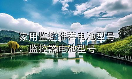 家用监控推荐电池型号，监控器电池型号